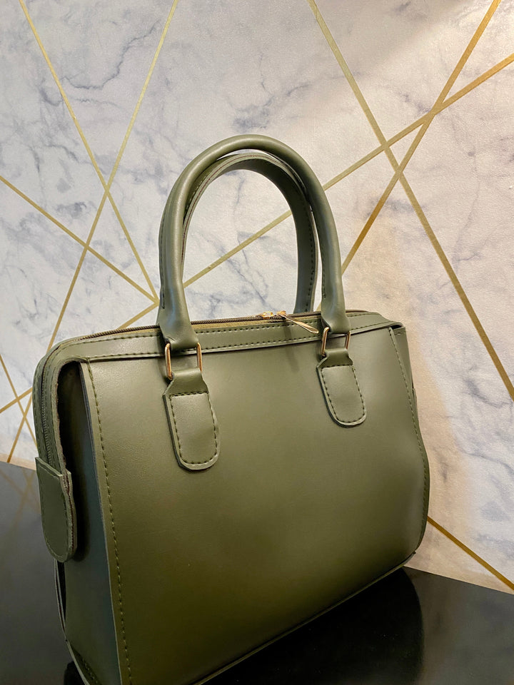 Olive grace structured handbag mahyal's.com