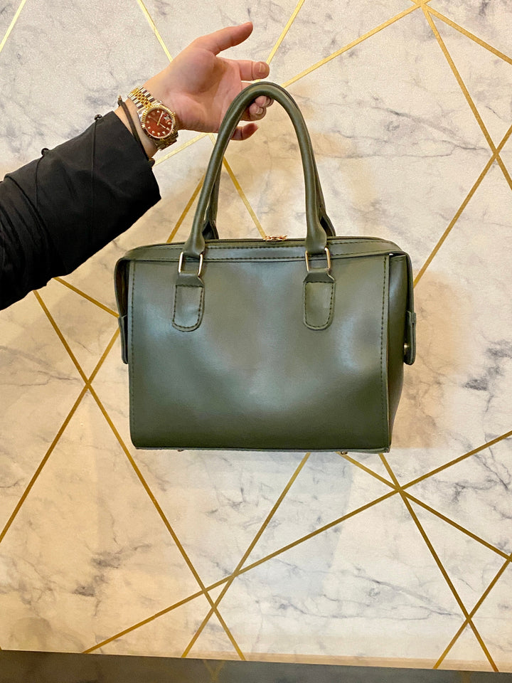 Olive grace structured handbag mahyal's.com