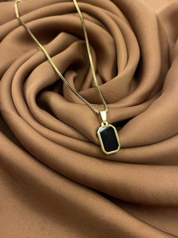 Elegant Black Onyx Pendant mahyal's
