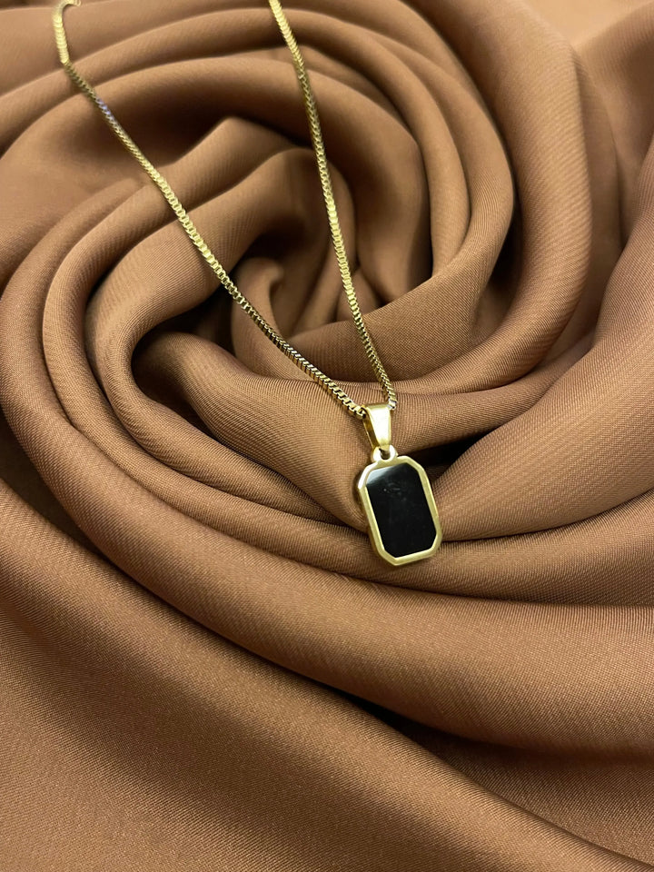Elegant Black Onyx Pendant mahyal's