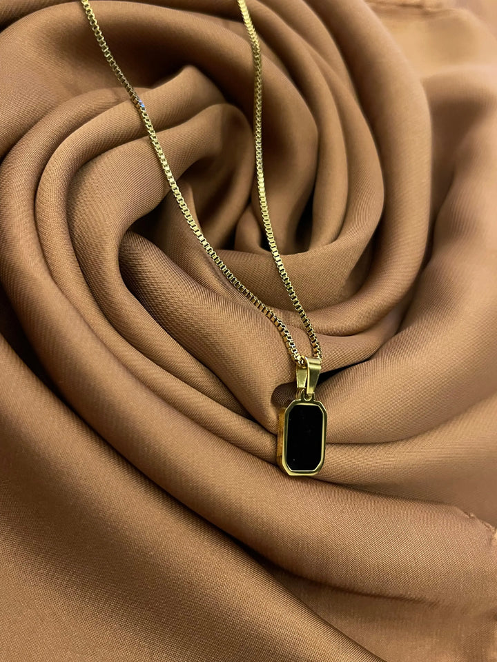 Elegant Black Onyx Pendant mahyal's