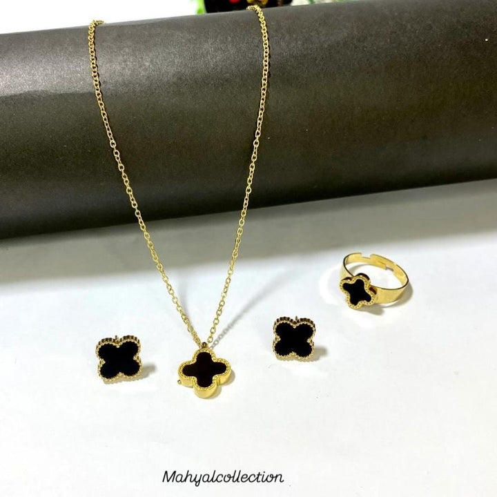 Noir Clover Elegance Set mahyal's