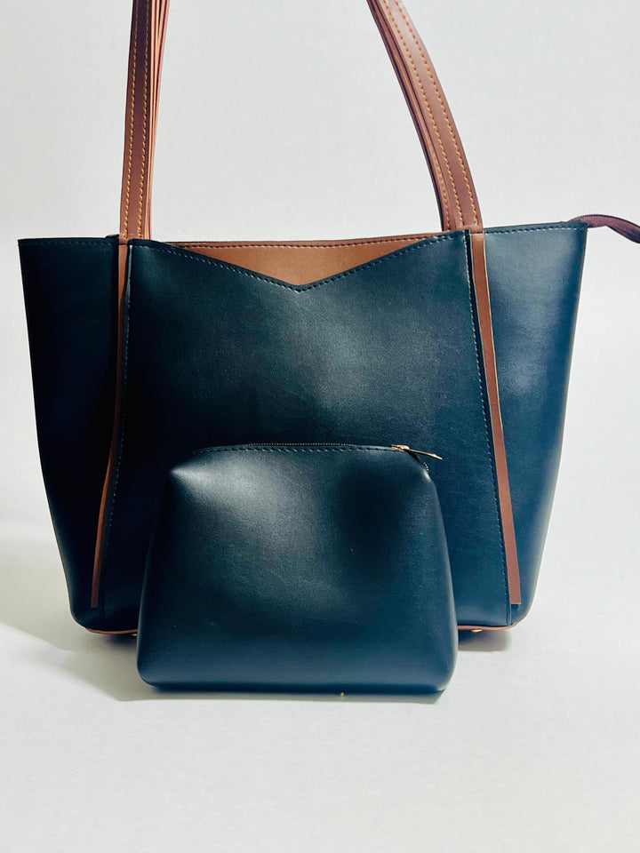 Chic & Spacious Tote with Matching Pouch mahyal's