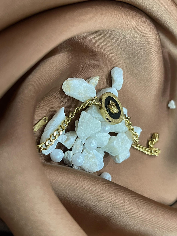 Gold Charm Bracelet mahyal's